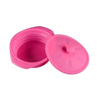 Best Selling Products Unbreakable Durable Eco Friendly Silicone Pet Dog Collapsible Bowl With Lid