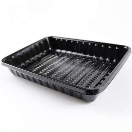 Customized PP blister food packaging plastic tray for frozen meat seafood