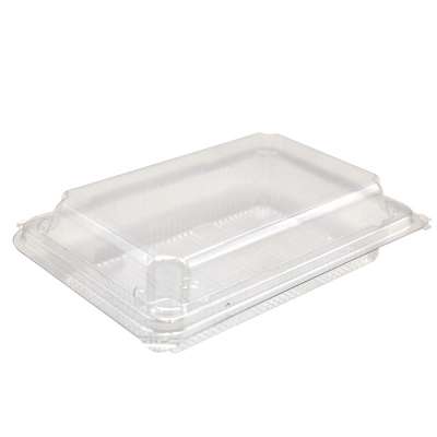 custom plastic PET disposable clear clamshell food packing box